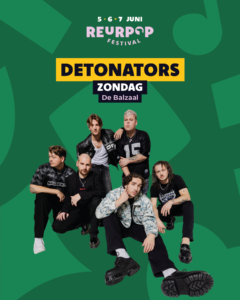 Reurpop 2026 Zondag Bekendmakingen Detonators